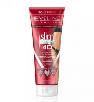 EVELINE SLIM EXTREME 4D CONCENTRATED FAT BURNING THERMO-ACTIVATOR 250ML