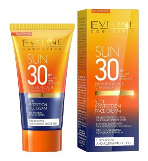 EVELINE SUN PROTECTION FACE CREAM SPF30 50ML