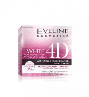 EVELINE WHITE PRESTIGE 4D INT WHITENING NIGHT CREAM 50ML