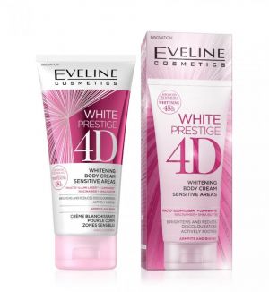 EVELINE WHITE PRESTIGE 4D WHITENING BODY CREAM 100ML