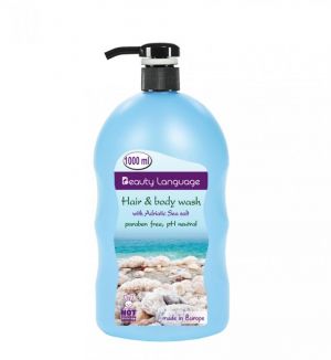 BL HAIR & BODY WASH WITH ADRIATIC SEA SALT 1000ML