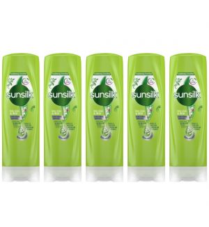 (BUNDLE OF 5) SUNSILK LIVELY CLEAN & FRESH CONDITIONER 300ML