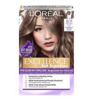 L'Oreal Excellence Ash Supreme 9.11 Silver Ash