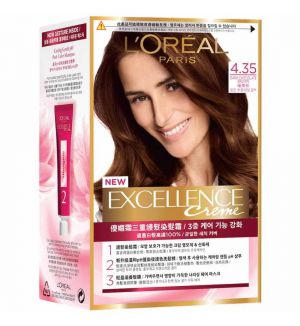 L'Oreal Excellence Creme 4.35 Dark Chocolate Brown