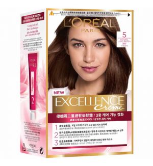 L'Oreal Excellence Creme 5 Natural Light Brown