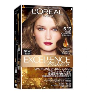 L'Oreal Excellence Fashion 6.13 Golden Nude Brown