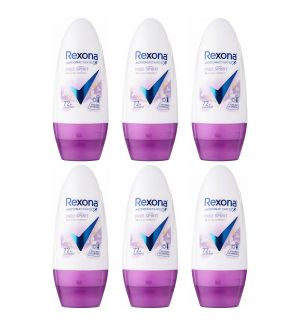 (BUNDLE OF 6) REXONA WOMEN DEODORANT ROLL ON FREE SPIRIT 45ML
