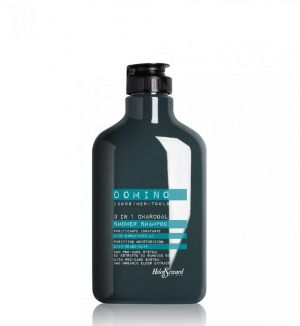 HELEN SEWARD DOMINO MEN 3 IN 1 CHARCOAL SHOWER SHAMPOO 250ML