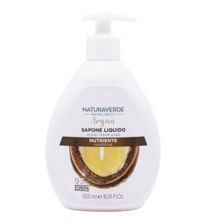 NATURAVERDE ARGAN NOURISHING LIQUID HAND SOAP 500ML