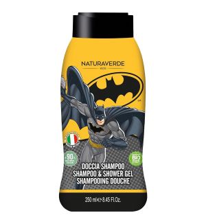 NATURAVERDE BATMAN SHAMPOO & SHOWER GEL 250ML  (EXP:08/2026)