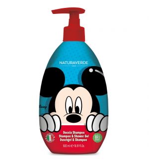 NATURAVERDE DISNEY CLASSIC SHAMPOO & SHOWER GEL MICKEY 500ML