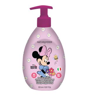 NATURAVERDE DISNEY MINNIE MOUSE SHAMPOO & SHOWER GEL 500ML