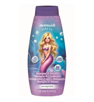 NATURAVERDE MERMAIDS SIRENE SHAMPOO & CONDITIONER 300ML