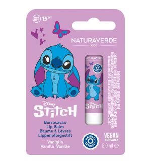 NATURAVERDE STITCH VANILLA LIP BALM 5ML
