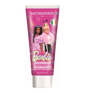 NATURAVERDE BARBIE STRAWBERRY TOOTHPASTE 75ML