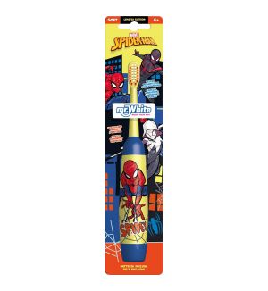MR WHITE SPIDERMAN BATTERY POWERED TOOTHBRUSH