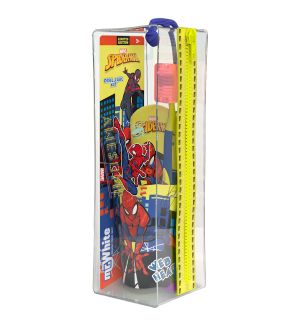MR WHITE SPIDERMAN TRAVEL KIT TOOTHBRUSH WITH TOOTHPASTE 75ML