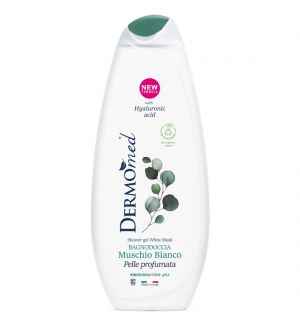 DERMOMED SHOWER GEL WHITE MUSK 450ML