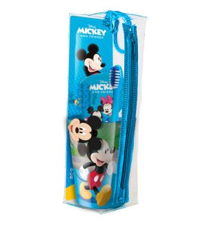MR WHITE MICKEY TRAVEL KIT TOOTHBRUSH WITH TOOTHPASTE 75ML