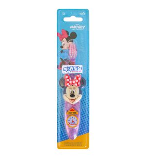 MR WHITE MINNIE 3D FLASHING TOOTHBRUSH