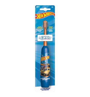 MR WHITE HOT WHEELS BATTERY POWERED TOOTHBRUSH