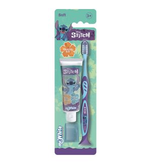 MR WHITE STITCH TRAVEL KIT TOOTHBRUSH WITH TOOTHPASTE 25ML