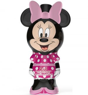 AIR VAL MINNIE 2D SHOWER GEL & SHAMPOO 2 IN 1 400ML