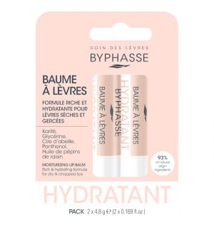 BYPHASSE MOISTURIZING LIP-BALM (2X4.8G)