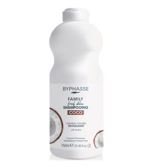 BYPHASSE FAMILY FRESH DELICE COCONUT SHAMPOO 750ML (EXP: 01/2026)