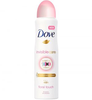 DOVE INVISIBLE CARE DEODORANT SPRAY FLORAL TOUCH 250ML