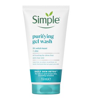 SIMPLE DAILY SKIN DETOX PURIFYING GEL WASH 150ML