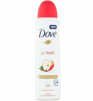 DOVE  APPLE & WHITE TEA SCENT DEODORANT SPRAY 250ML 