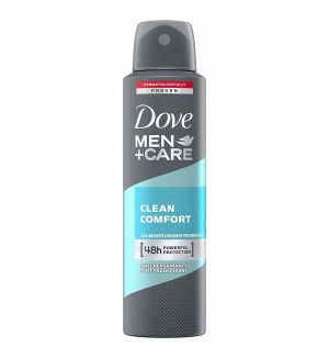 DOVE MEN+CARE DEODORANT SPRAY CLEAN COMFORT 150ML