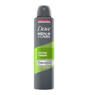 DOVE MEN+CARE DEODORANT SPRAY EXTRA FRESH 250ML