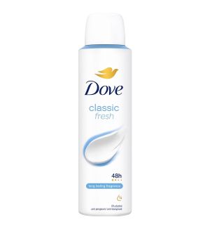 DOVE DEODORANT SPRAY CLASSIC FRESH 150ML