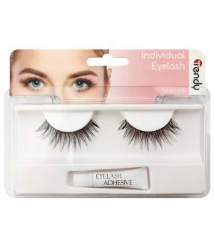 TRENDY STRIP LASHES WITH EYELASH ADHESIVE 1G #95