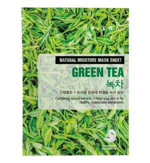 ORJENA NATURAL MOISTURE MASK SHEET GREEN TEA 23ML  EXP:07/2026