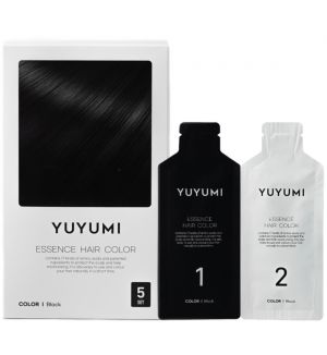 YUYUMI ESSENCE HAIR COLOR BLACK EXP:02/2026