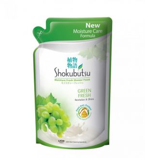 SHOKUBUTSU REFILL GREEN FRESH REVITALIZE & SHINE 550G