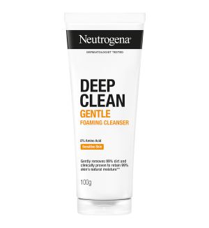 NEUTROGENA DEEP CLEAN GENTLE FOAMING CLEANSER 100G