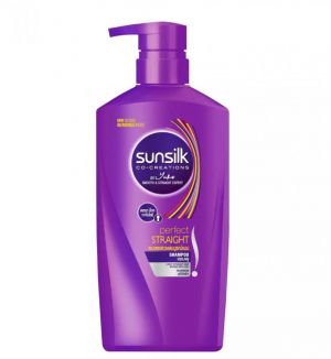 SUNSILK SHAMPOO PERFECT STRAIGHT 650ML (PURPLE)