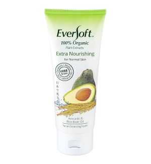 EVERSOFT ORGANIC CLEANSING FOAM AVOCADO & RICE BRAN 50G