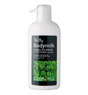 TOUCH BEAUTY GREEN TEA WHITENING BODY MILK  650ML