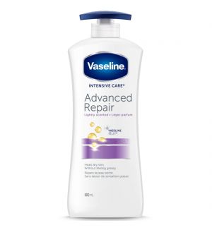 VASELINE INTENSIVE CARE ADVANCED REPAIR LOTION 600ML (LIGHTLY SCENTED)