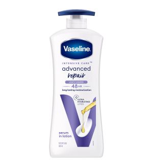 VASELINE INTENSIVE CARE ADVANCED REPAIR LOTION 600ML (LIGHTLY SCENTED)