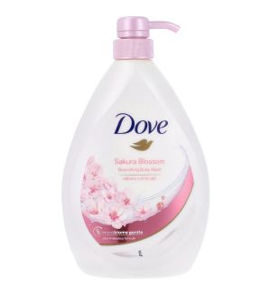 DOVE BODY WASH SAKURA BLOSSOM 1L