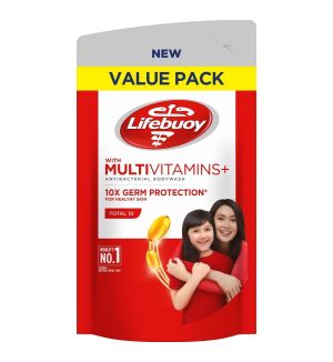 LIFEBUOY BODY WASH REFILL - TOTAL 10 800ML