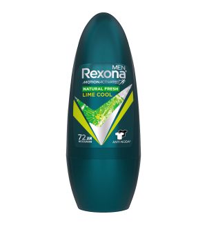 REXONA MEN DEODORANT ROLL ON LIME COOL 45ML (EXP: 06/2027)