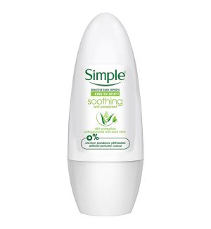 SIMPLE DEODORANT ROLL ON SOOTHING 45ML (EXP: 07/2027) 