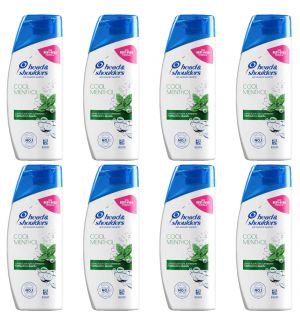 (BUNDLE OF 8) HEAD & SHOULDERS ANTI DANDRUFF SHAMPOO COOL MENTHOL 70ML